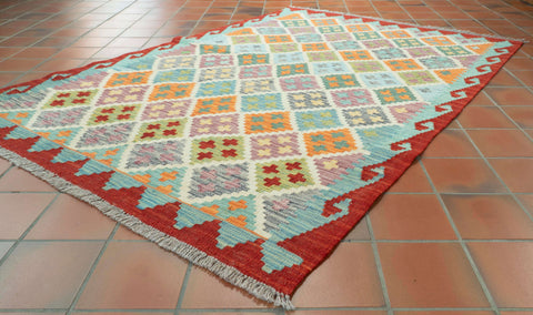 Handmade Afghan Kilim - 309708