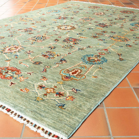 Handmade Afghan Aryana rug - 309875