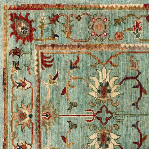Handmade Afghan Sultani short runner - ENR309906