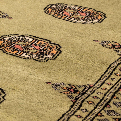 Handmade Pakistan Bokhara short runner - 309922
