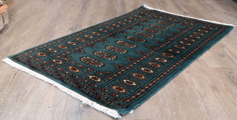 Handmade Pakistan Bokhara rug - 309955