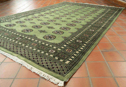 Handmade Pakistan Bokhara rug - 309972