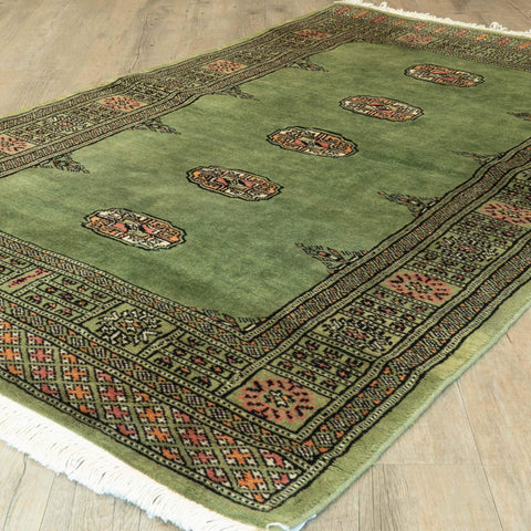 Handmade Pakistan Bokhara rug - 309995