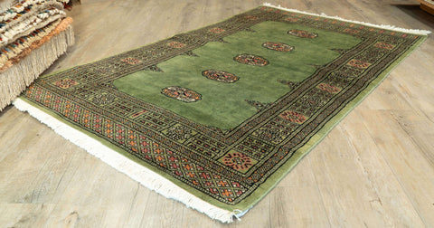 Handmade Pakistan Bokhara rug - 309995