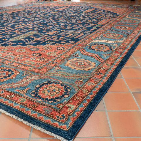 Handmade Afghan Choeb Rang carpet - 309998