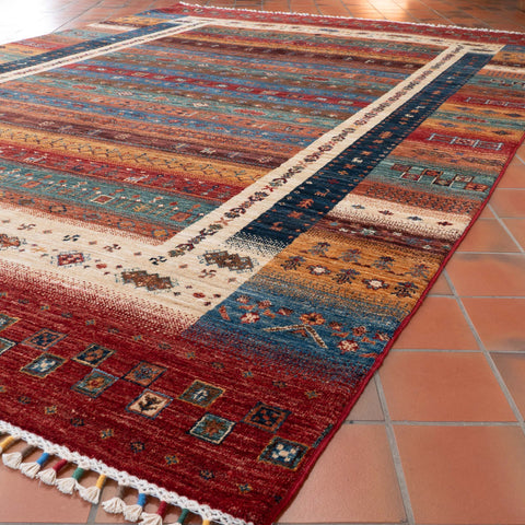 Handmade Afghan Loribaft carpet - 310012
