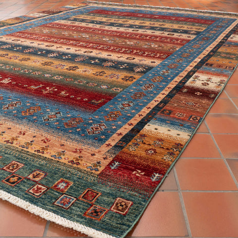 Handmade Afghan Loribaft carpet - 310013