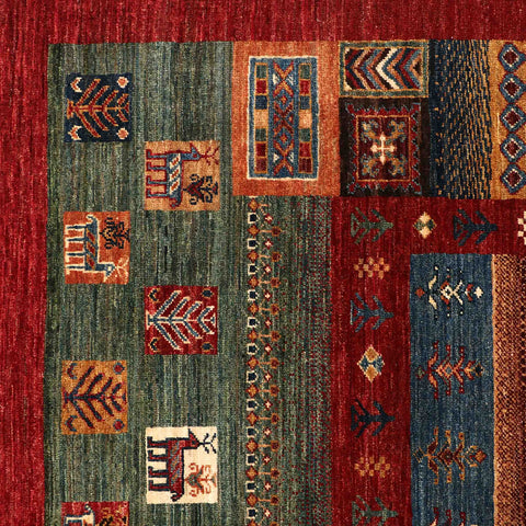 Handmade Afghan Loribaft rug - ENR310015