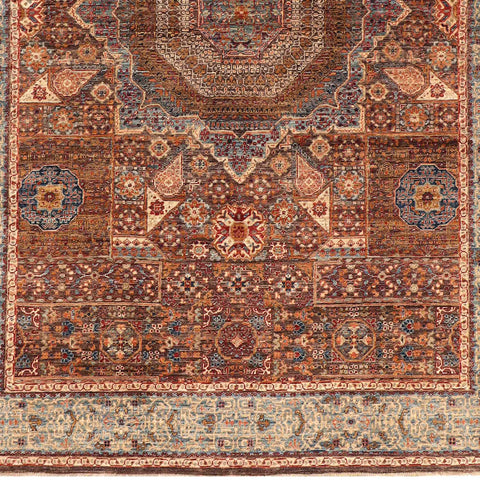 Handmade Afghan Mamluk rug - ENR310019