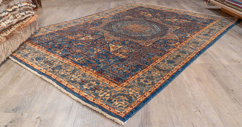 Handmade Afghan Mamluk rug - 310023