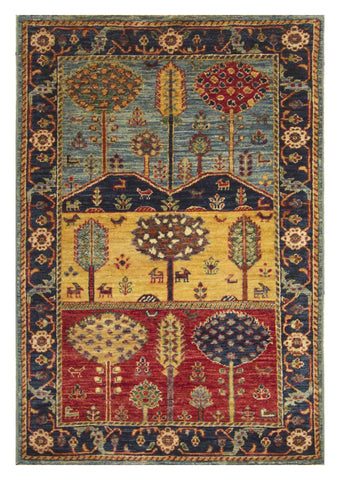 Handmade Afghan Loribaft rug - ENR310028