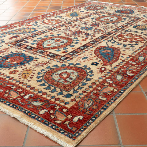 Handmade fine Afghan Aryana rug - 310070