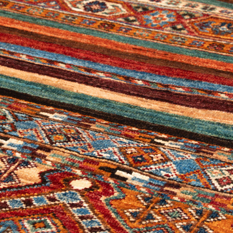 Handmade Afghan Kharjeen medium runner - 310076