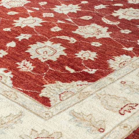 Handmade Afghan Ziegler square rug - 310106