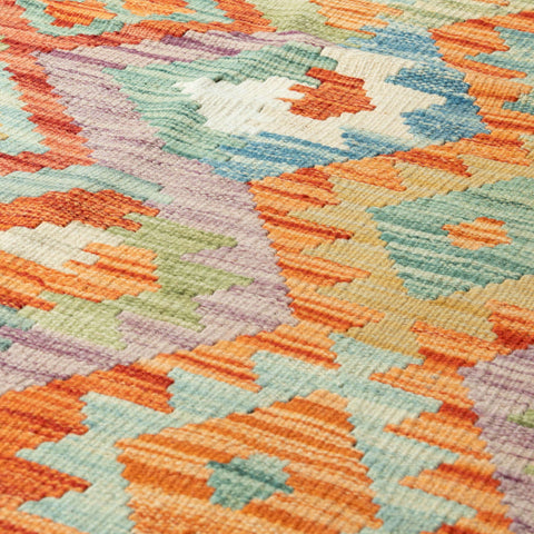 Handmade Afghan Kilim - 310160