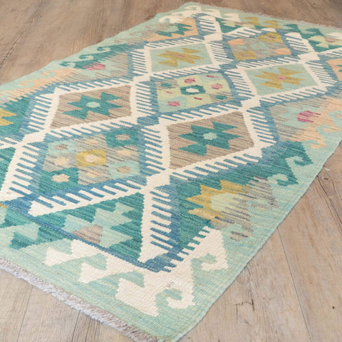 Handmade Afghan Kilim - 310200