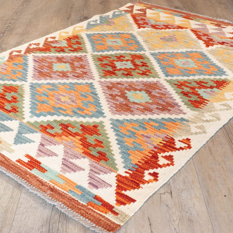 Handmade Afghan Kilim - 310201