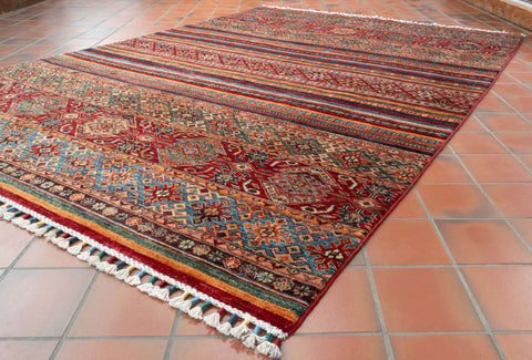 Handmade Afghan Kharjeen rug - 310321