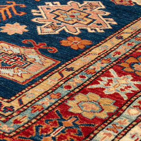 Handmade fine Afghan Kazak rug - 310334