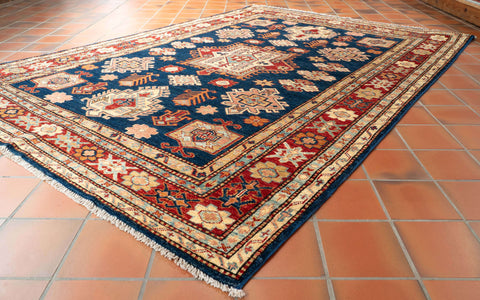 Handmade fine Afghan Kazak rug - 310334