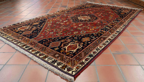 Handmade extra fine Qashquli rug - 310340