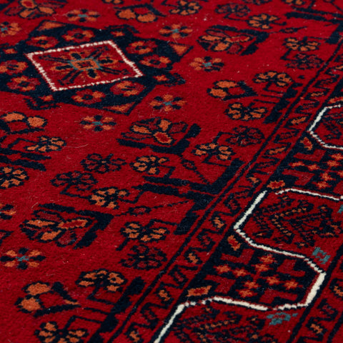 Handmade Afghan Kunduz extra long runner - 310344