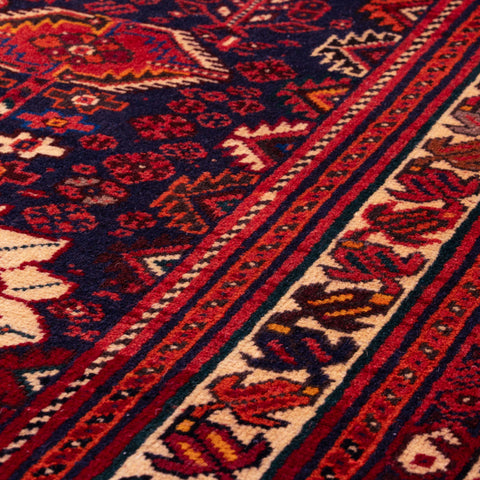 Handmade Qashqai tribal carpet - 310349