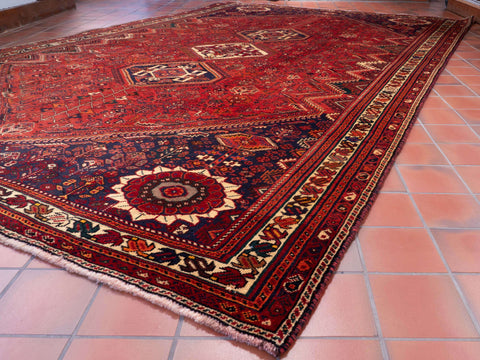 Handmade Qashqai tribal carpet - 310349