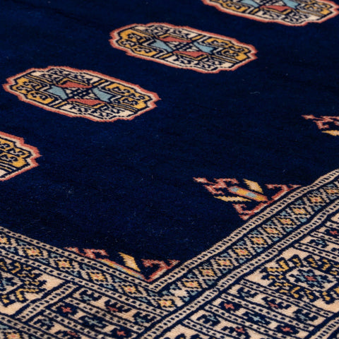 Handmade Pakistan Bokhara rug - 310385