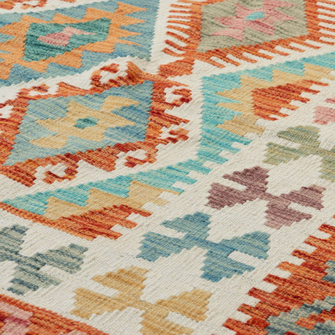 Handmade Afghan Kilim - 310388