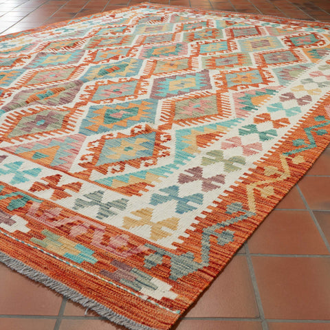 Handmade Afghan Kilim - 310388