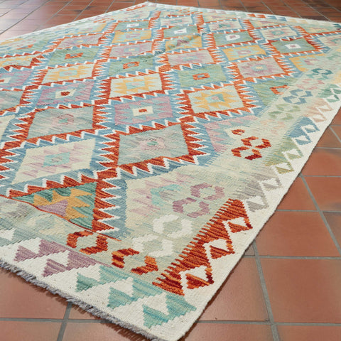 Handmade Afghan Kilim - 310392