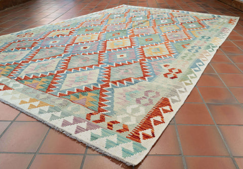 Handmade Afghan Kilim - 310392