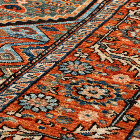 Handmade Afghan Shirvan carpet - 310394