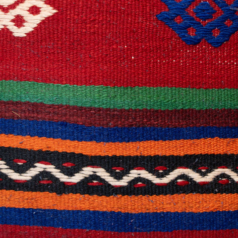 Small Handmade Turkish kilim cushion -310429