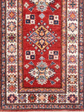 Handmade Afghan Kazak rug - ENR308098