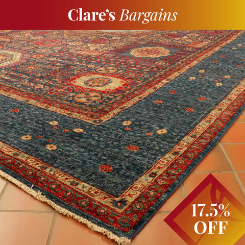 Handmade Afghan Mamluk oversize carpet - CB307331