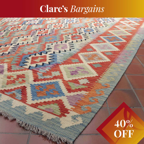 Handmade Afghan Kilim - CB307993