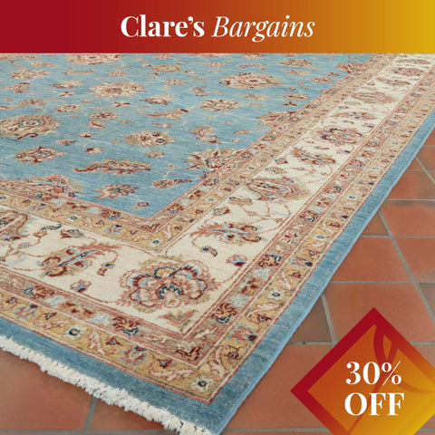 Handmade Fine Afghan Ziegler carpet - CB309816
