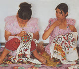 Handmade Uzbek Suzani Silk Cushion - 307746-11