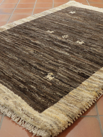 Handmade Persian Gabbeh rug -TR309007