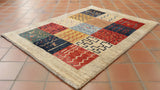 Handmade Persian Gabbeh rug -TR309008