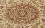 Extra fine handmade Persian Qum silk - 118869