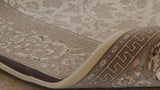 Fine part silk handmade Persian Isfahan rug - 262510