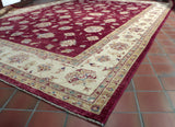 Fine handmade Afghan Ziegler large carpet - 273907