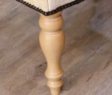 Medium Turkish kilim covered stool - 284893
