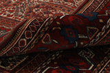 Antique handmade Qashqai rug - 295623