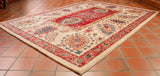 A stunning rug suitable for most rooms.