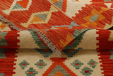 Handmade Afghan Kilim runner - 295658