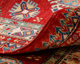 Fine handmade Afghan Kazak runner - 295682